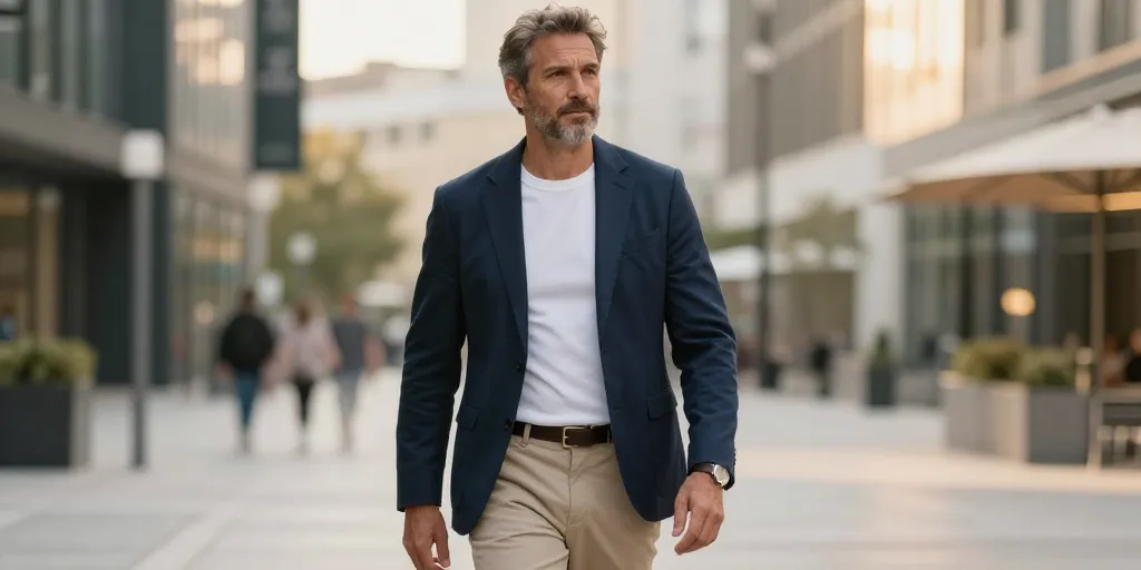 Look homme 50 ans 2024 : les tendances du style décontracté chic