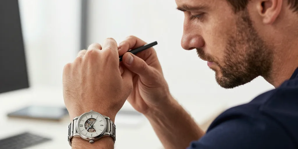 Montre homme 24h : le cadran mono-aiguille ou l’affichage technique ?